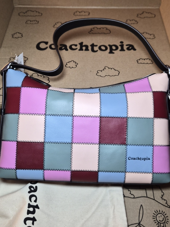Coach Handbags - Coachtopia Alter/ego NWT Multi 4 Patchwork Slouchy Shoulder Bag